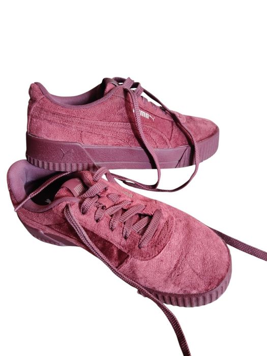 **Puma** Buty welurowe r.37 wk. 23