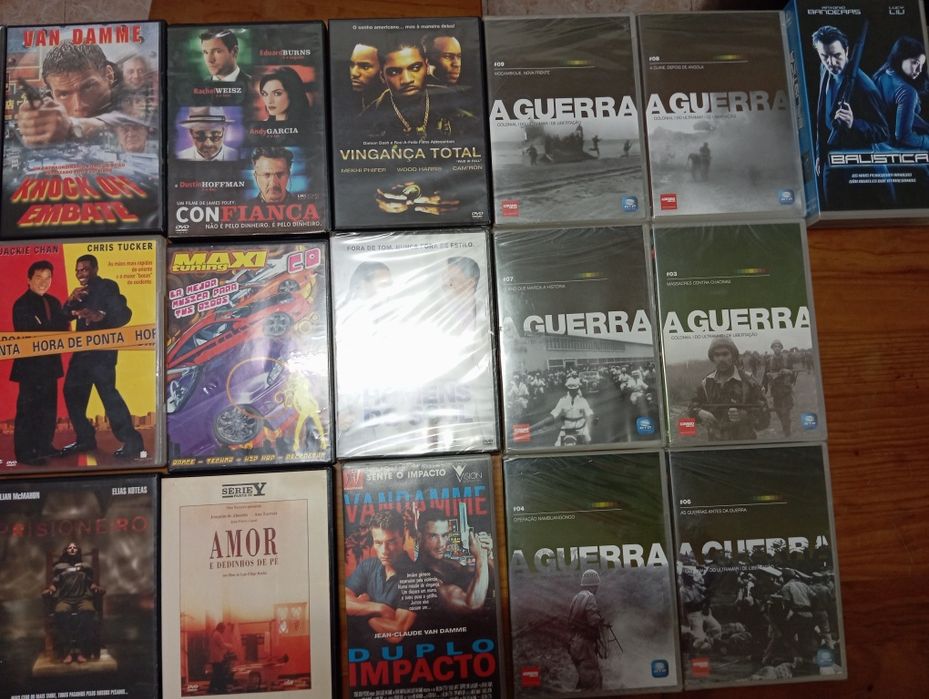 DVDs de filmes vários