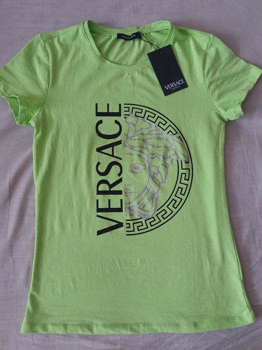 NOWA koszulka damska Versace L 40 t-shirt meduza logo piękny model
