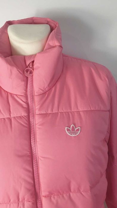 Adidas kurtka damska pikowana bez kaptura SHORT PUFFER rozmiar S
