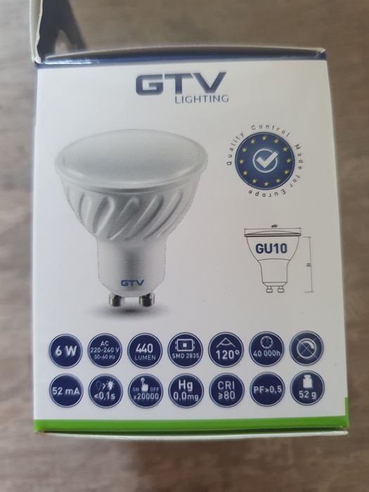 Żarówki Led. Nowe. Zestaw 3 sztuki.