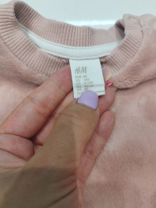 Polarowa bluza H&M rozmiar 80