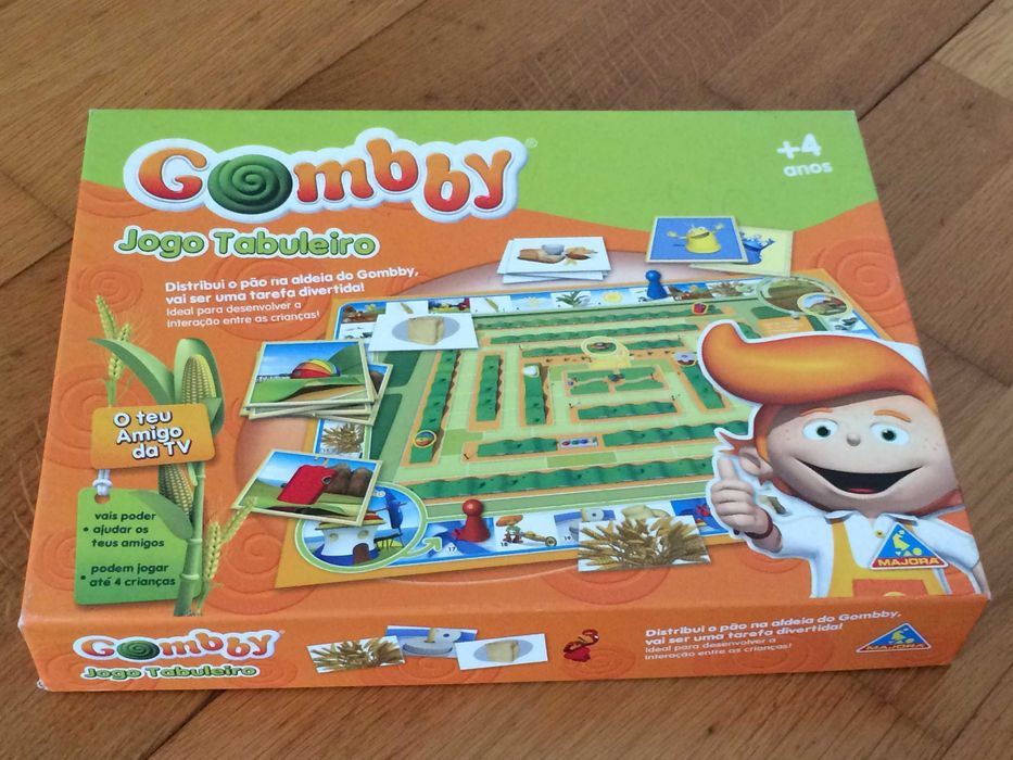 Jogo de Tabuleiro “Gombby” – Como Novo
