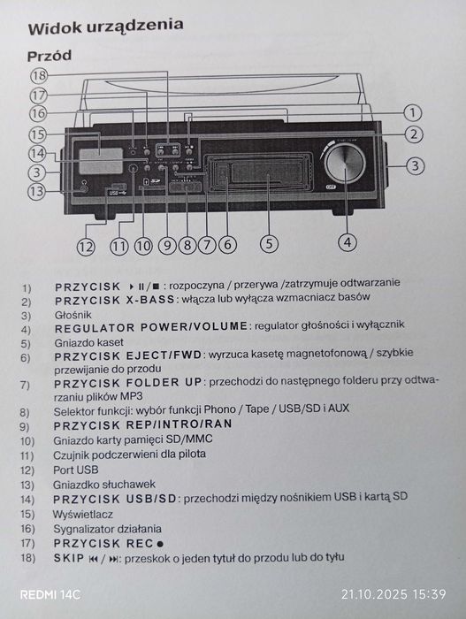 Sprzedam digilizator plyt i kaset