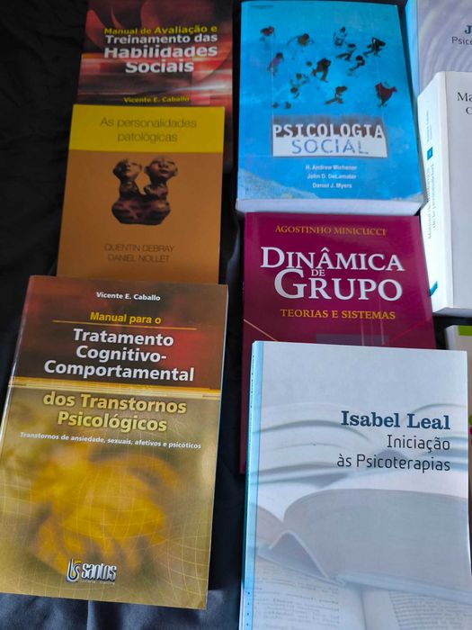 Livros de Psicologia (em pack ou separadamente)