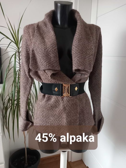 Sweter z alpaki, Marks&Spencer, XL