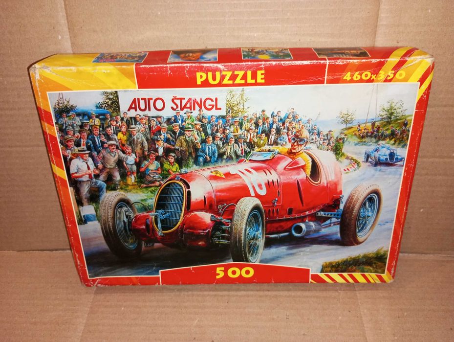Пазл PUZZLE 500 шт гоночный ретро автомобиль
