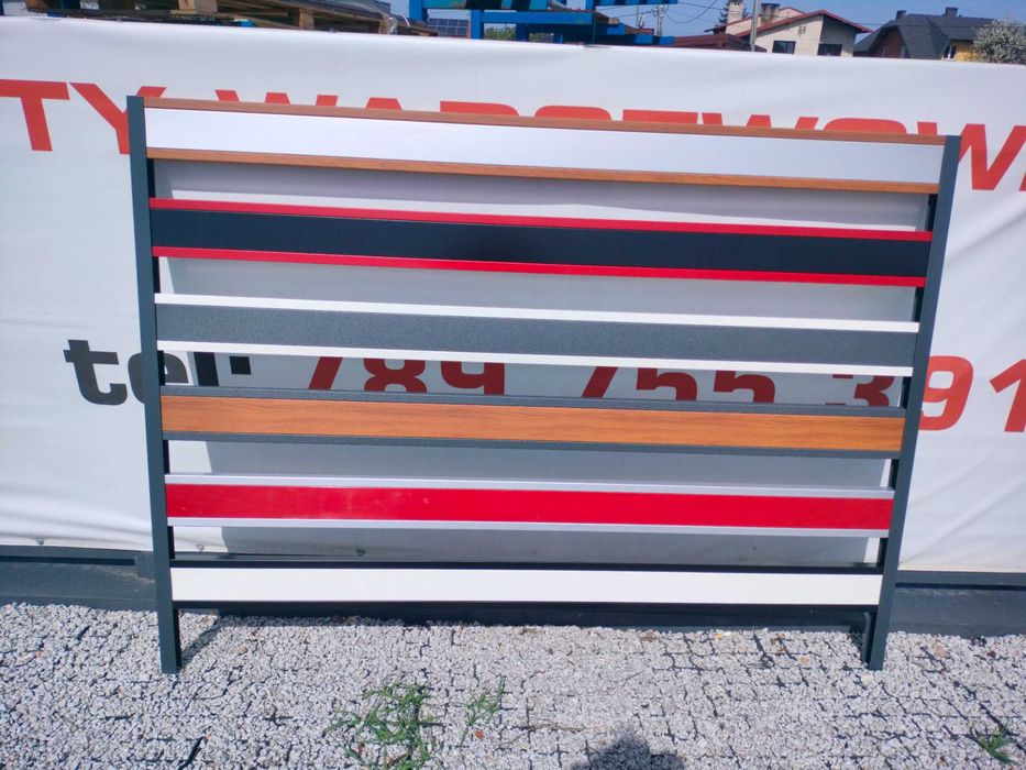 Ogrodzenie Panelowe panel ogrodzeniowy 2,5x1,5m brama ściana płot stal