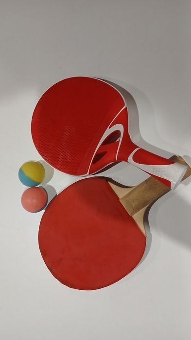 Raquetes de ping pong