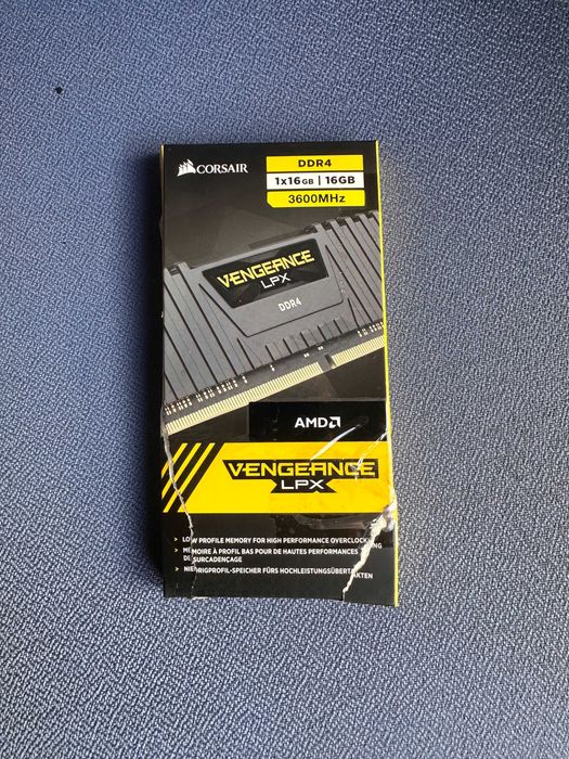 Corsair Vengeance LPX 16 GB DDR4 3600 MHz CL18 (1 × 16 GB) -  Testada e Aprovada