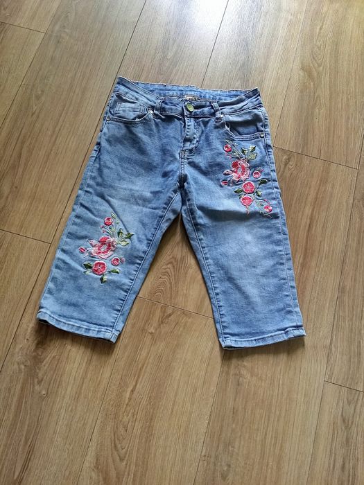 Rybaczki damskie jeans fashion