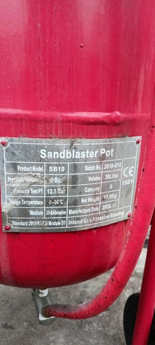 Piaskarka syfonowa sb10