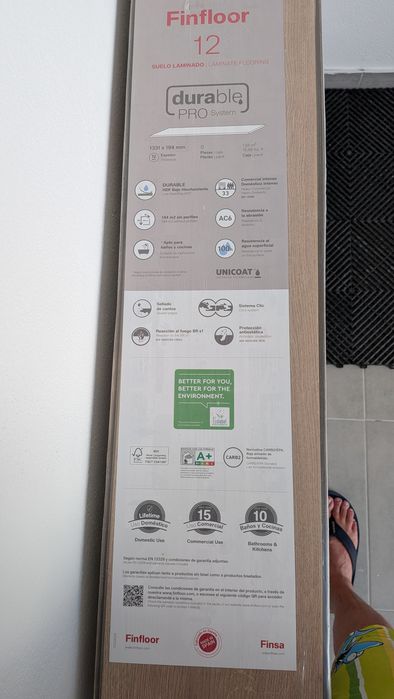Piso Flutuante Novo - Finfloor