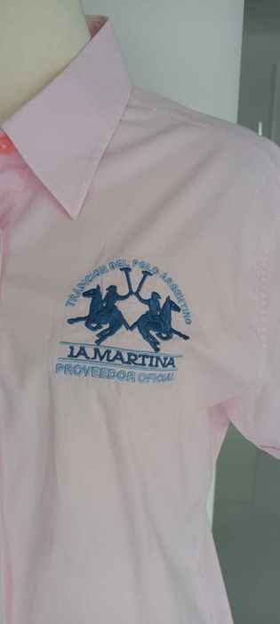 La Martina koszula  hafty  elegancka