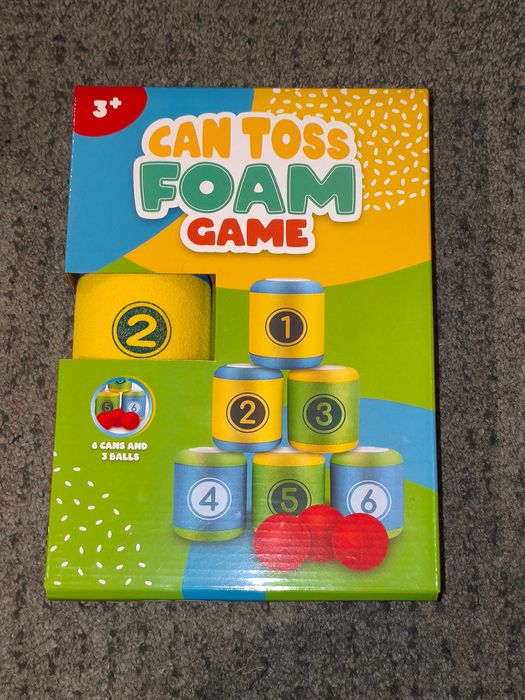 Jogo infantil Can Toss Foam Game