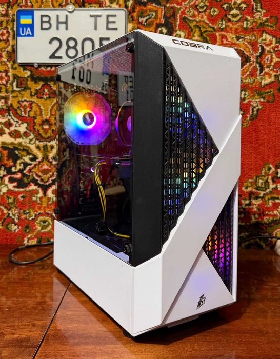 Топовый игровой пк компьютер Ryzen 5 5600 ddr4 16gb ssd 1tb rtx3050 8gb