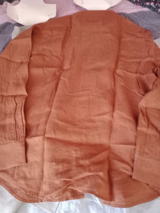Koszula Lniana Massimo Dutti