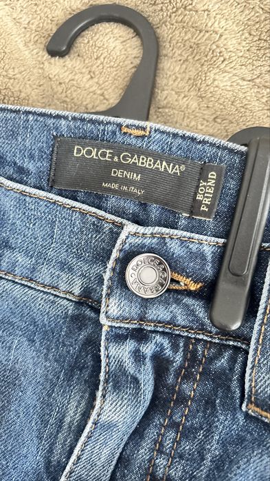 Джинси бойфренди Dolce&Gabbana