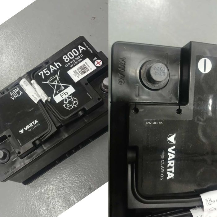 Akumulatory Varta  68 Ah , 75 Ah , 92Ah, 105 Ah