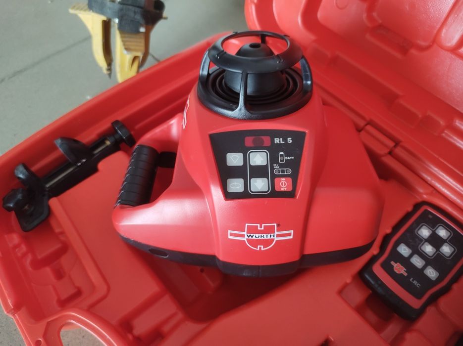 Niwelator laserowy, rotacyjny wurth RL 5