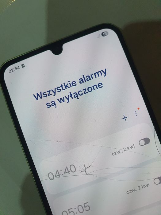 Lcd z ramką zloty kolor  org samsung a34 5g
