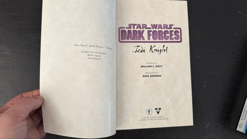 Livro Star Wars Dark Forces Jedi Knight