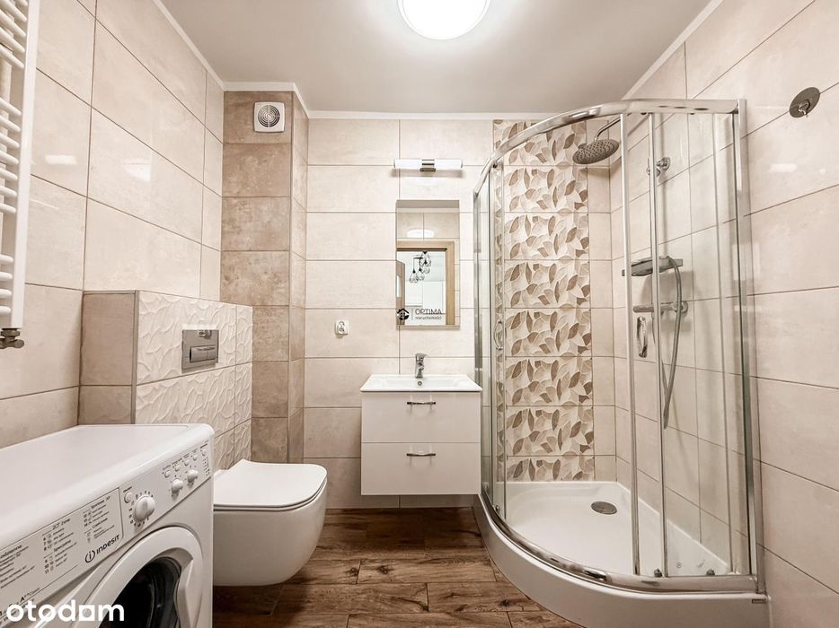 2 pokoje, 41,02m2, miejsce parkingowe, ogródek