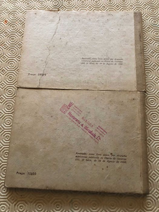 ANTIGO - 2 manuais de Desenho de Máquinas (1960)