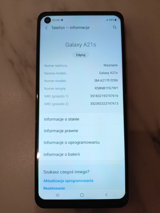 Smartfon Samsung Galaxy A21s
