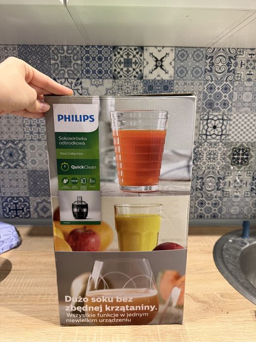 Соковижималка Philips Viva Collection HR1832/00, 500 Вт