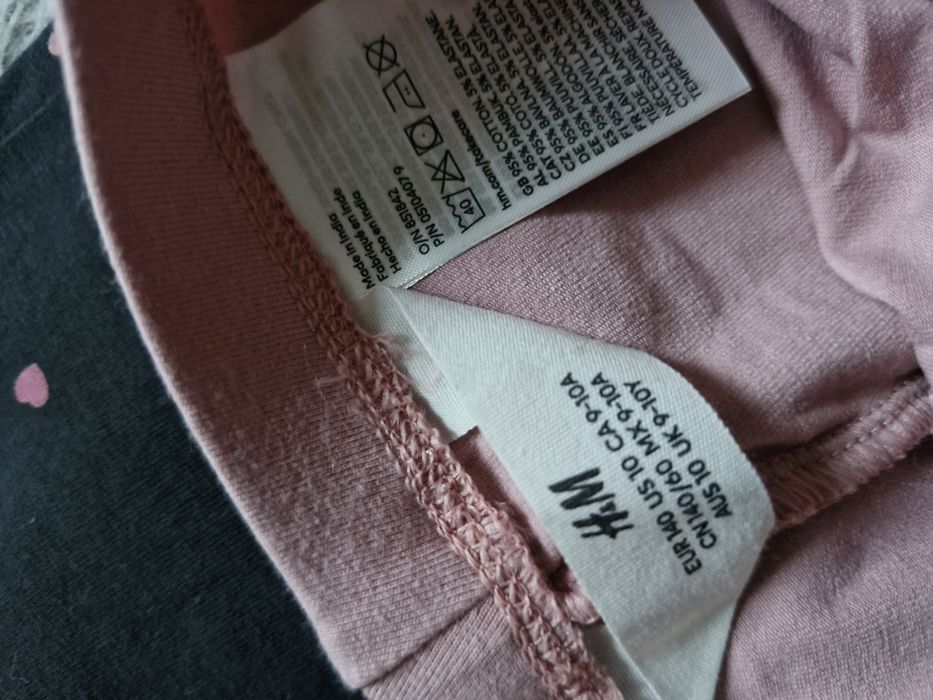 Leginsy rybaczki 3/4 rozmiar 140 H&M.3 szt