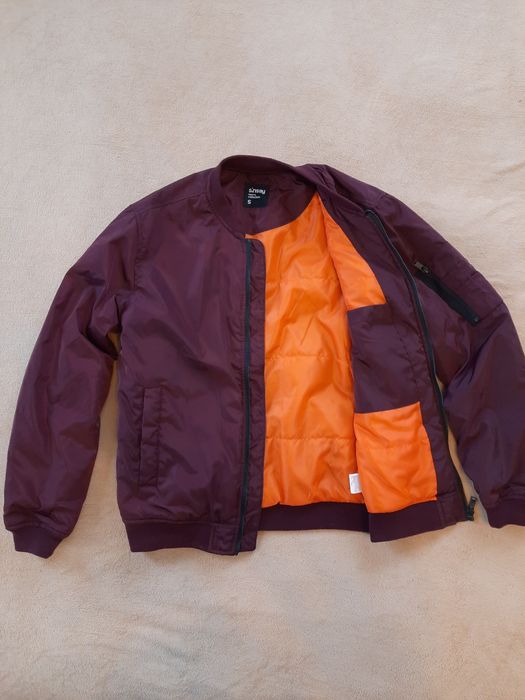 Kurtka Bomberka Sinsay rozmiar S kolor bordo