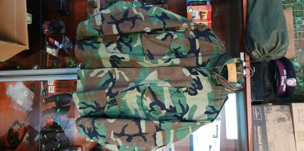 Kurtka Wojskowa M65 Golden MFG INC. Woodland US.Army r.M Regular