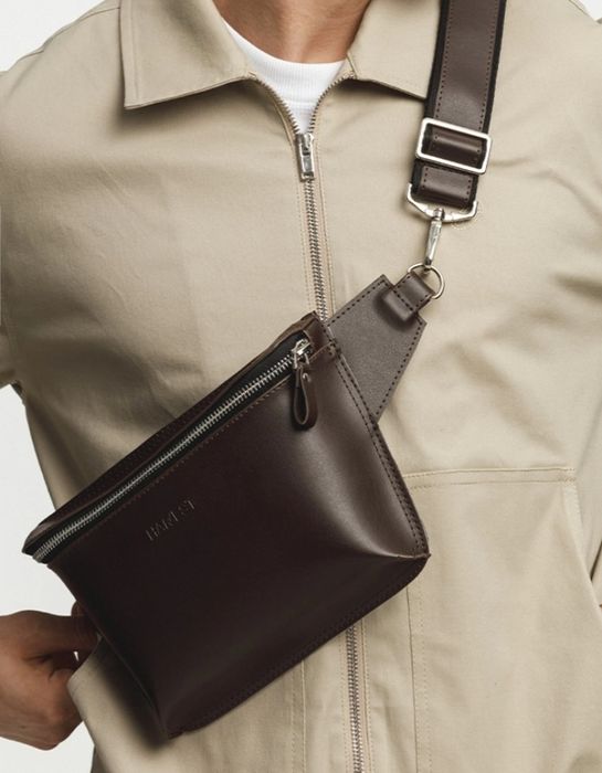 Чоловіча сумка бананка HARVEST ,екошкіра