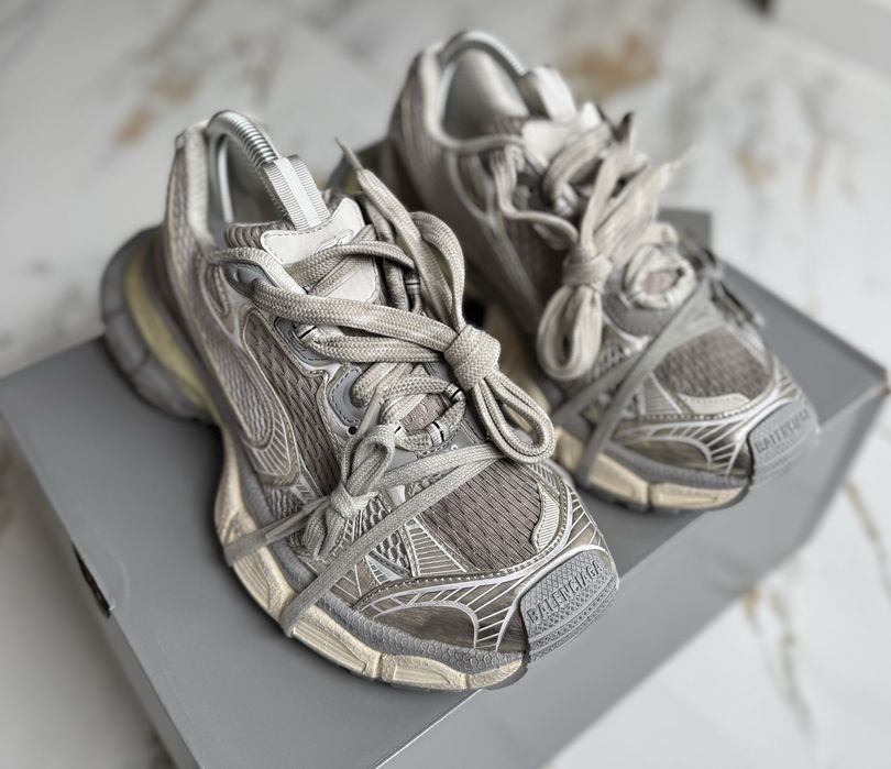 Balenciaga 3XL 38 женские original new white лето баленсиага track