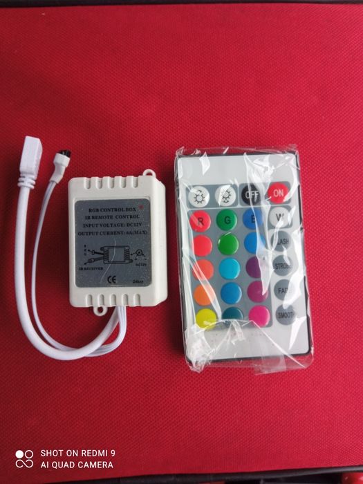 Sprzedam sterownik taśmy LED RGB 12 volt oraz 5 volt na USB