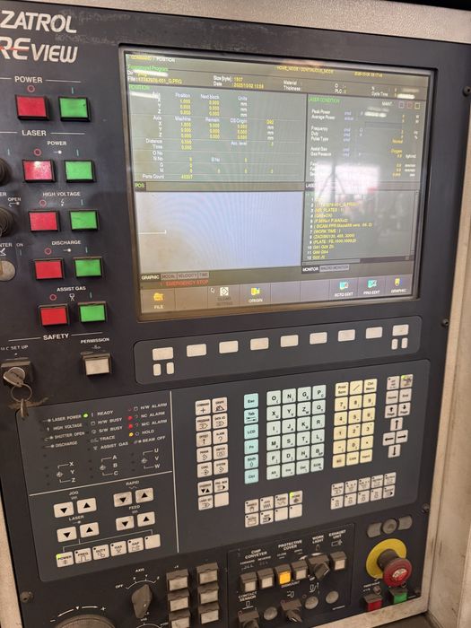 Lasera MAZAK X510 CHAMPION – 1,3kW – CNC