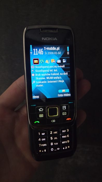 Nokia E66 PL bez simloka,  pudelko