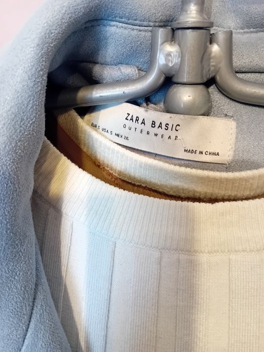 #Zara basic ramoneska błękitna