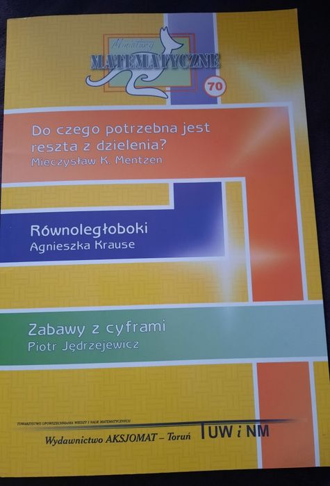 Miniatury Matematyczne równoległoboki, reszta z dzielenia Aksjomat