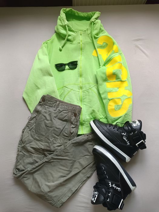 Bluza Bluza Stoprocent ROCKS Toxic Green roz. S