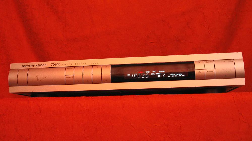 Harman Kardon TU-9400 TUNER RADIO rzadki srebrny,wysoki model