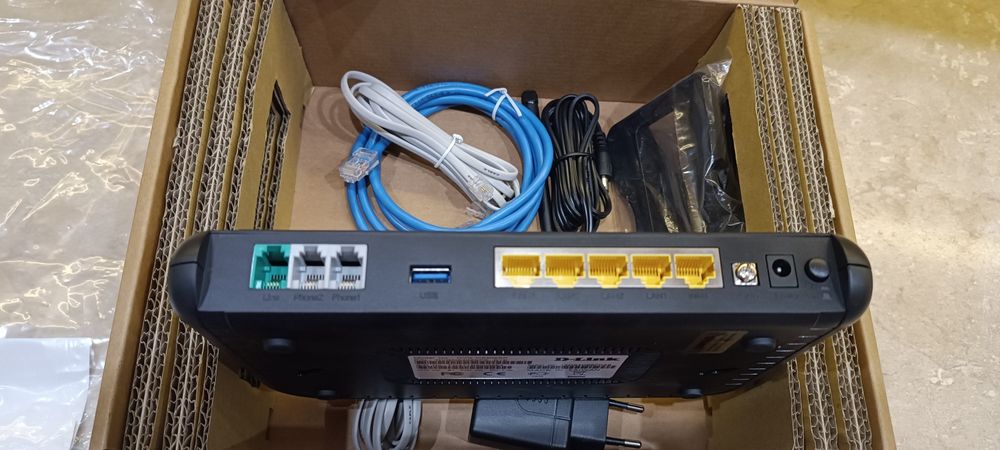 Wi-fi Роутер - VoIP (SIP) шлюз D-link DVG-N5402SP