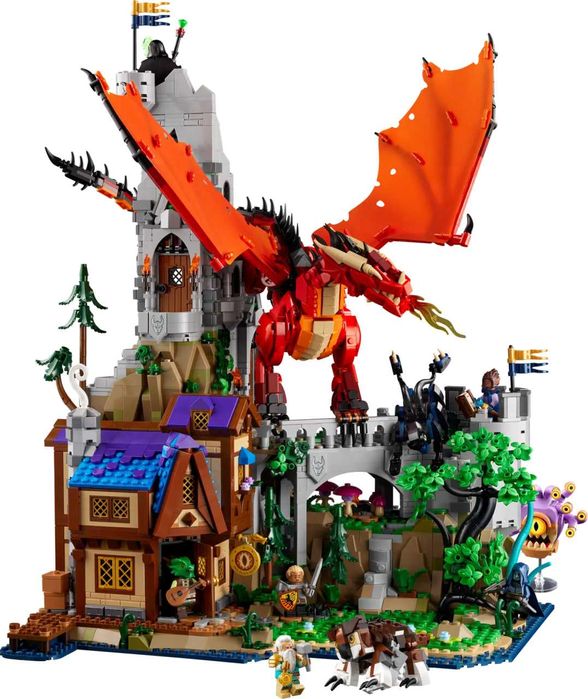 Конструктор як LEGO Dungeons & Dragons:Казка червоного дракона (21348)