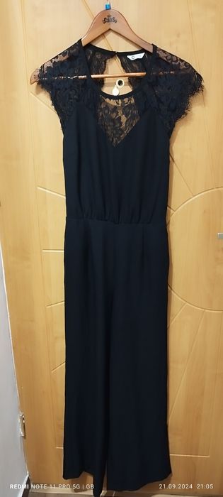 Sprzedam czarny kombinezon – spódnice spodnie firmy Cubus