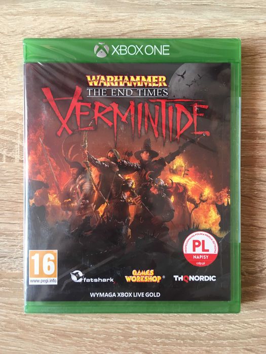 Zestaw 4 gier Xbox One: Vermintide, Monster H., The Dwarves, Chaosbane