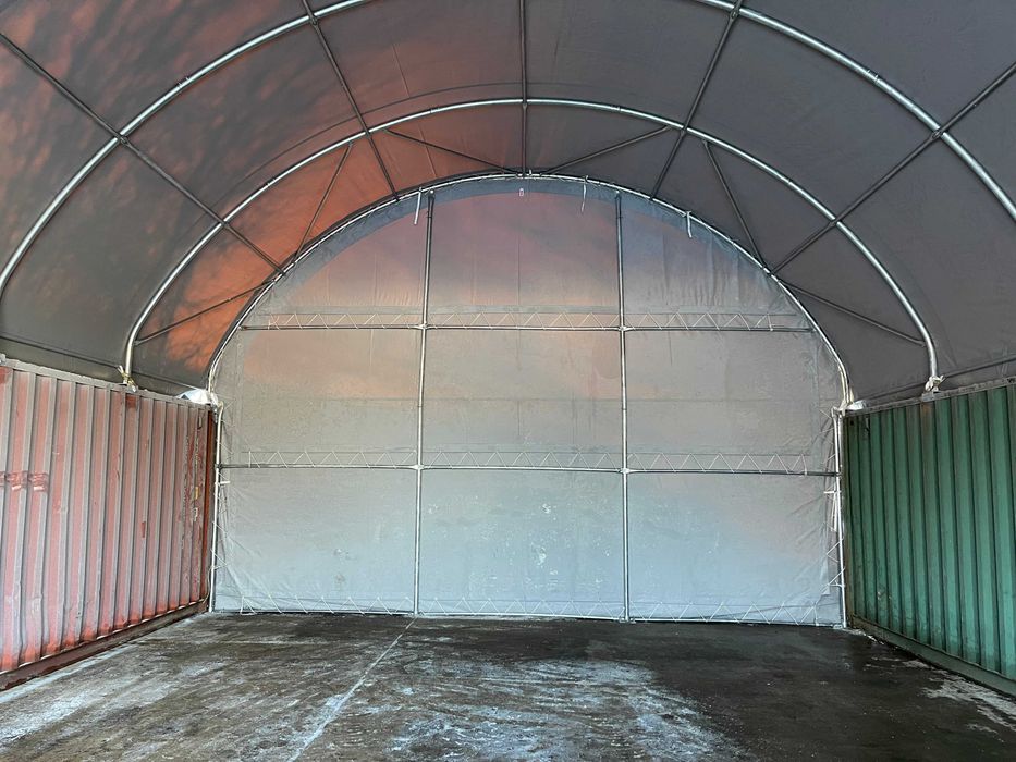 Rolniczy namiot kontenerowy 8x12 m