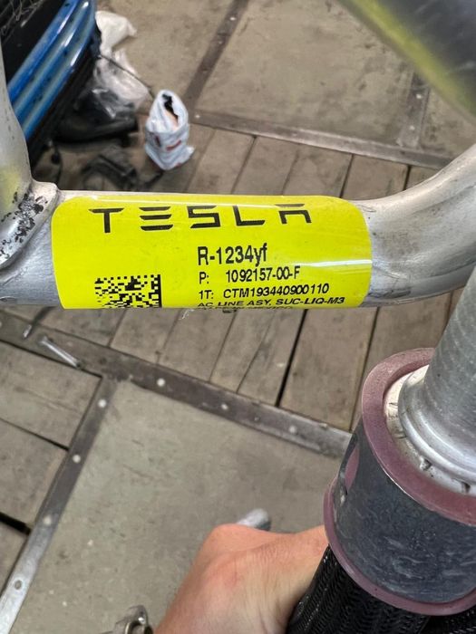 Трубка конденсер R-1234yf 109215700F