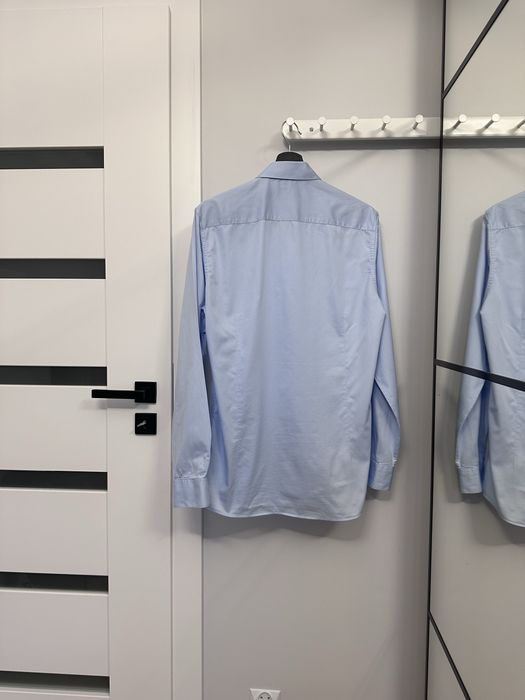 Błękitna koszula męska slim 40/41