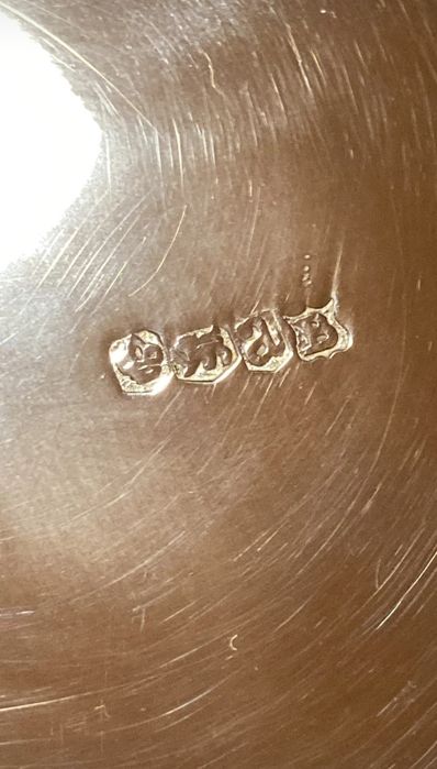 Taça de vinho em PRATA SHEFFIELD do séc.18 com brasão do Rei Jorge lll